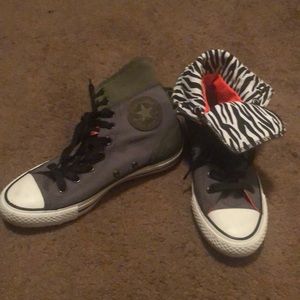 Hightop Army Green Converse